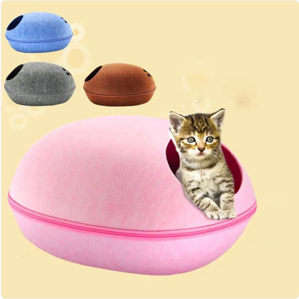Cama para Gato de Cáscara de Huevo Extraíble